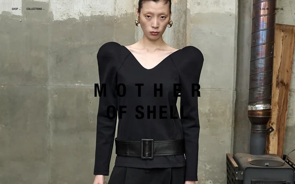 Mother of Shell 웹사이트 스크린샷